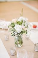 Bridal Bouquet Flowers cute table