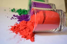 Holi Festival Desktop red purple green