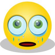 graphic smiley emoticon crying drawing