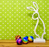 Easter Bunny Wood decoration