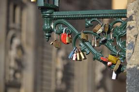 Prague Padlocks decoration