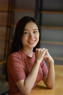 Charming young asian girl