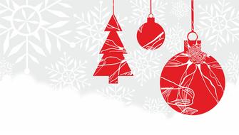 christmas holidays red decoration