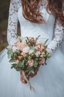 Flower Lovely Wedding bride