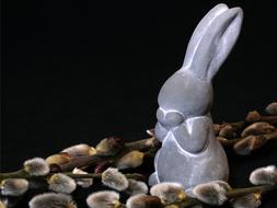 Happy Easter Willow decoration