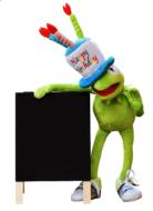 Birthday Congratulations Kermit frog