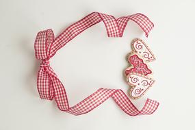 Valentines Day red ribbon