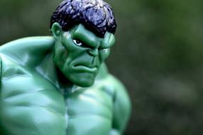Hulk, Strong Superhero, green toy