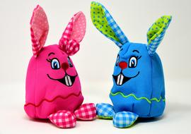 Easter Bunny Colorful toys