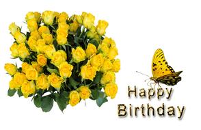 clipart of bouquet on birthday birthday card greeting card