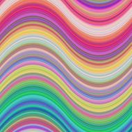 clipart of colorful wave background design