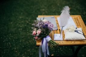 Flowers Wedding Celebration table