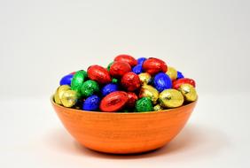 colors Easter Chocolate Eggs