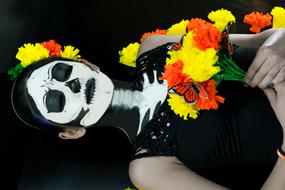 portrait of Day Of The Dead Death Women