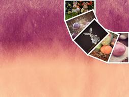 clipart of Colorful Background Easter Egg