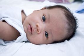 Face of Cute Baby close up