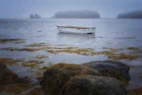 Rocks Sea Boat