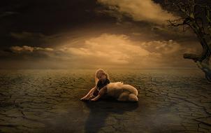 loneliness child desert