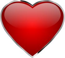 clipart of heart love romance valentines