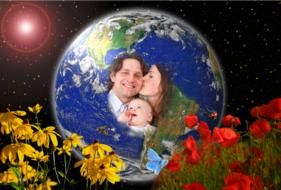 earth blue planet family