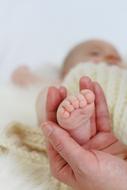 Baby New Born hand foot