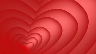 red background valentine s day love