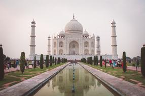 Taj Mahal India Monument and water