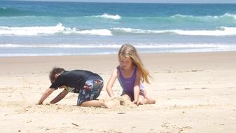 Healthy Lifestyle Beach play