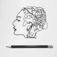 mind thoughts thought drawing