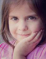 charming Girl Cute Portrait
