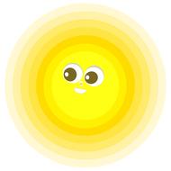 clipart of bright energy sun illumination nature