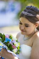 portrait of Bride Wedding