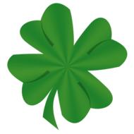 shamrock clover saint patrick green