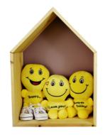 clipart of Funny House Smilies