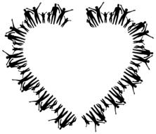 boy child dad daughter family heart drawing