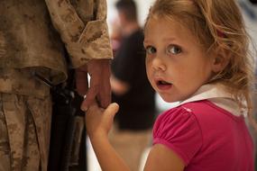 Soldier and Daughter