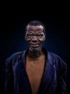 portrait of Old African Man