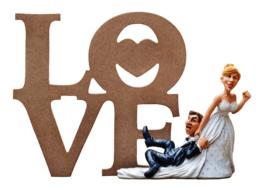 love, Bride and Groom, funny figurines