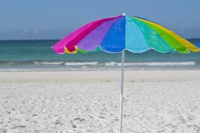 Beach Vacation colors umbrella