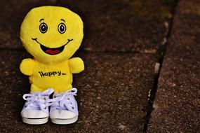 Smiley Laugh Sneakers happy toy