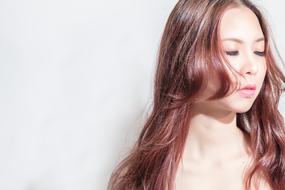 Women Beautiful Page Long hair