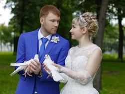 Wedding Bride Marriage and birds