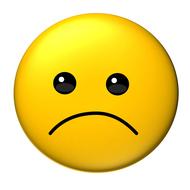 emoticon sad yellow cute face drawing