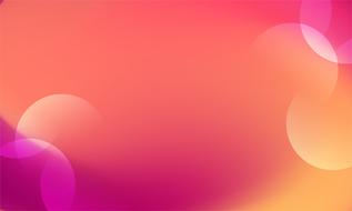 Beautiful and colorful, gradient background with the bokeh lights, clipart