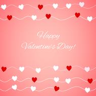 heart shape background love card drawing