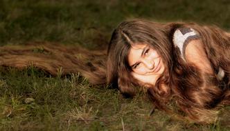 Girl with brown Long Hair