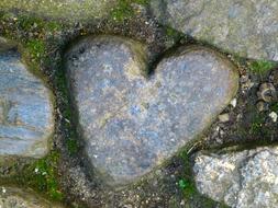 Heart St MichaelS Mount Stones