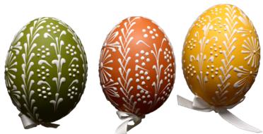 easter eggs festive decor