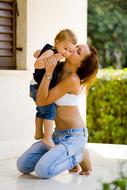 Boy and mother Family Love