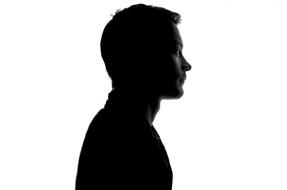 profile portrait of Man face